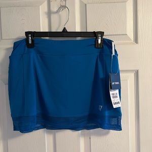 Yonex tennis or pickle ball skirt XL royal blue with tags
